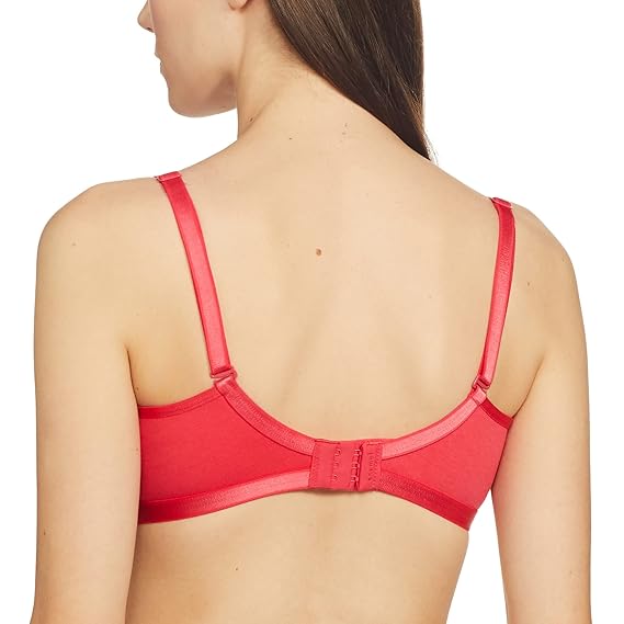 Enamor Jiggle Control Women's Everyday Cotton T-Shirt Bra – Non-Padded, Wirefree, Full Coverage, All-Day Comfort A029